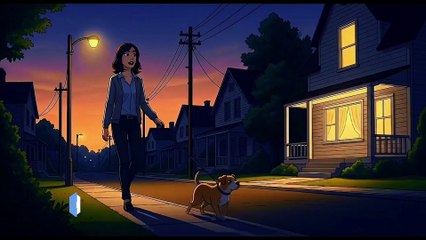 Peaceful Evening Dog Walk