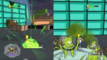 The Simpsons Game online multiplayer - ps3