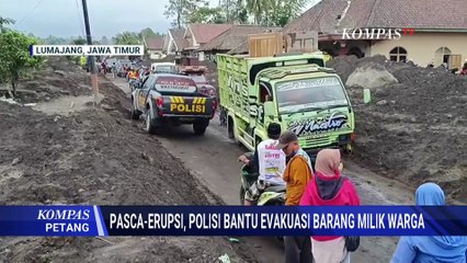 Usai Erupsi Semeru: Abu Vulkanik Dibersihkan, Bantuan Mengalir, Utusan Presiden Tinjau Lokasi