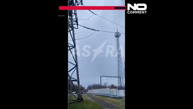 Ukrainische Drohnen treffen Kraftwerk Schatura bei Moskau, lösen Großbrand aus