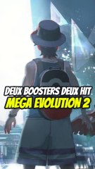 Deux boosters deux hit pokemon mega evolution 2 !