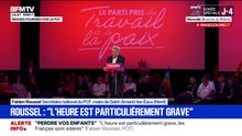 "À Paris, comme à Berlin, on présente la guerre comme inévitable", déplore Fabien Roussel (PCF)