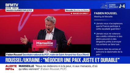 Fabien Roussel (PCF): "Le pays doit se mobiliser tout entier, engager le fer, contre le narcotrafic"