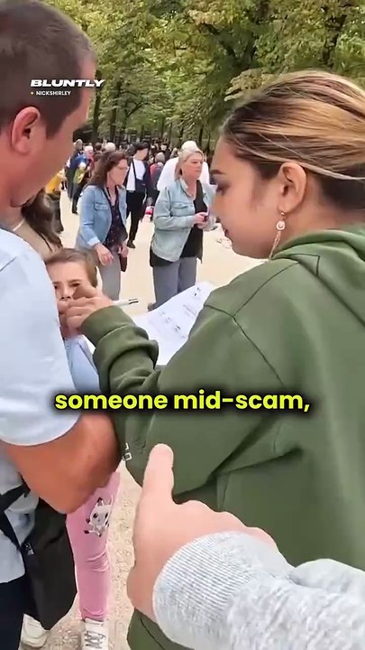 Scammers caught in the act 😳