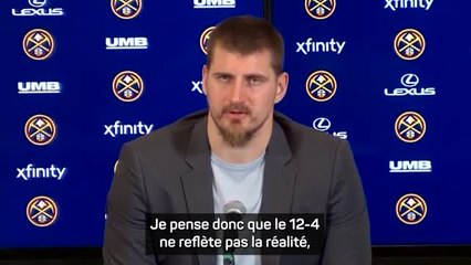Nuggets - Jokic prévient : "Nous devons faire mieux si nous voulons accomplir quelque chose"