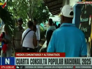 Falcón | Comuna La Guinea inicia con alegría la Cuarta Consulta Popular Nacional 2025