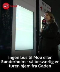 Ingen bus til Mou eller Sønderholm - så besværlig er turen hjem fra Gaden | OBS ~ UDEN LYD | 2025 | TV2 NORD