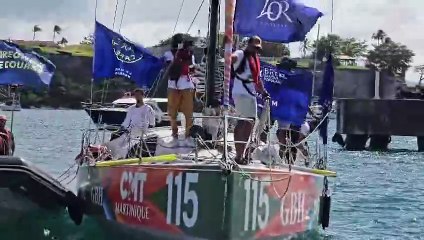 [TRANSAT CAFÉ L'OR]  L’arrivée de Jean-Yves Aglaé et Moane Mangattale