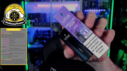 LaFume Prefilled Pod Grape Geschmackstest