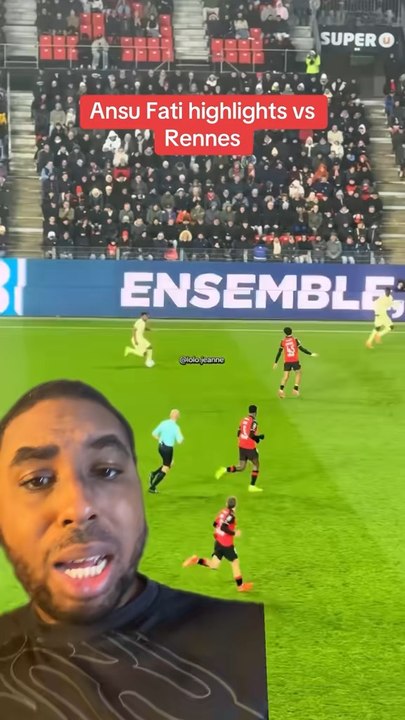 Highlights Ansu Fati As Monaco - Rennes