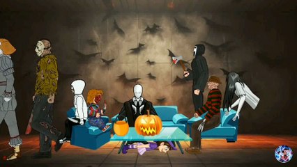 Halloween Special: Chucky, Pennywise, Jeff, Ghost, Freddy, Jason, Samara #dc2 #animation #halloween