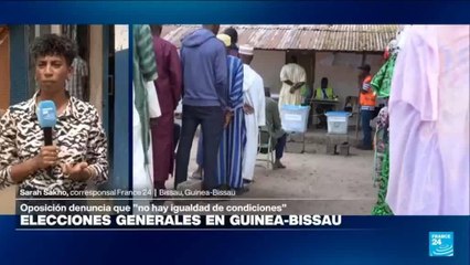 Elecciones en Guinea-Bissau están marcadas por la inestabilidad política