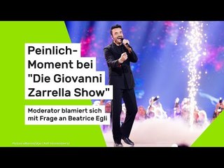 Peinlich-Moment bei "Die Giovanni Zarrella Show": Moderator blamiert sich mit Frage an Beatrice Egli