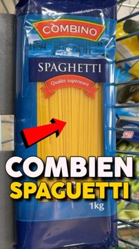 Combien de spaghettis dans un paquet de spaghettis ?!