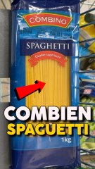 Combien de spaghettis dans un paquet de spaghettis ?!