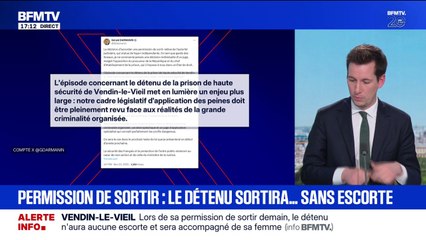 Vendin-le-Vieil: le détenu qui aura une permission de sortie demain se rendra près de Lyon pour un rendez-vous professionnel