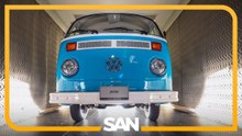 Burned but not broken: Viral VW bus unveiled after full restoration