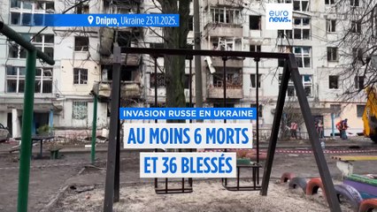 Au moins 6 morts en Ukraine, Kyiv frappe une importante centrale thermique dans la région de Moscou