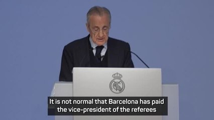 'Not normal' - Perez slams Barcelona over Negreira case
