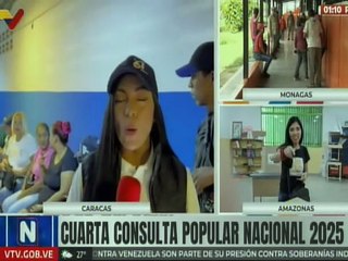 Caracas | Habitantes de El Valle participan con alegría en la Cuarta Consulta Popular Nacional 2025