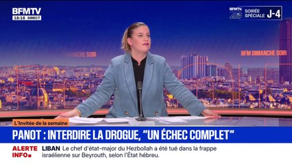 Drogue: pour Mathilde Panot (LFI), "la politique de prohibition est un échec complet"