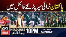 Pakistan Defeats Zimbabwe to Reach the Final | ARY News 10 PM Headlines | 23rd Nov 2025