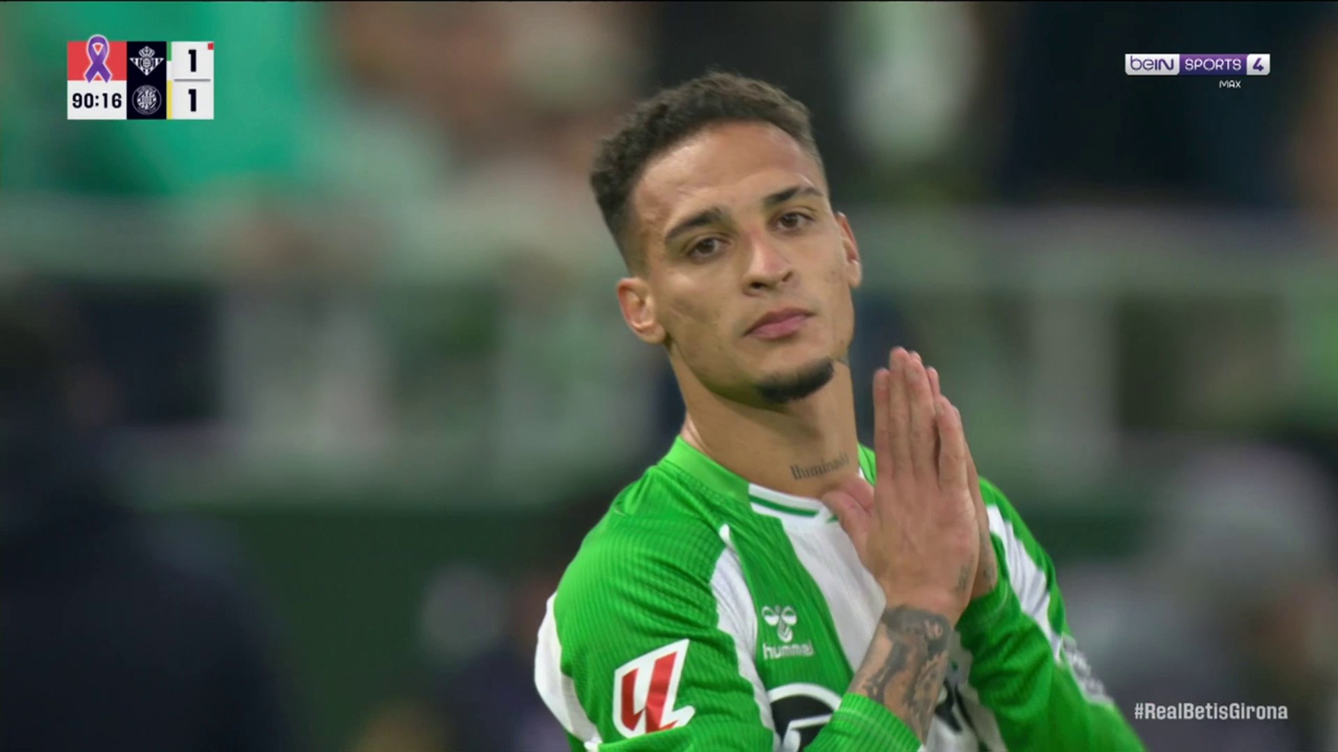 LALIGA : Carton Rouge pour Antony