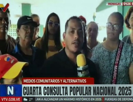 Monagas | Habitantes de la Comuna Luchadores de la Cruz aseguran que el voto consolida la revolución