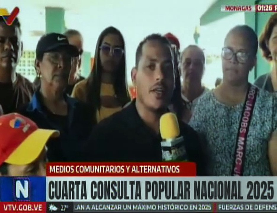 Monagas | Habitantes de la Comuna Luchadores de la Cruz aseguran que el voto consolida la revolución