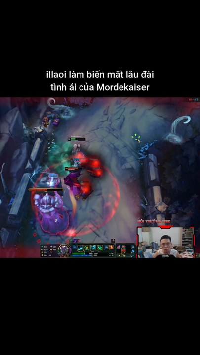 illaoi làm biến mất lâu đài tình ái của Mordekaiser #illaoi #mordekaiser #lienminhhuyenthoai #leagueoflegends #knightriseky