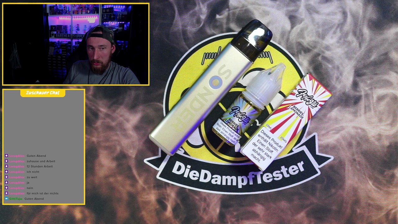 Hybeg86 Berries Lemonade Geschmackstest