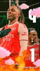 Simple Review Epl 2025/2026 : Arsenal vs Tottenham Hotspurs 4-1 | Eze On Fire