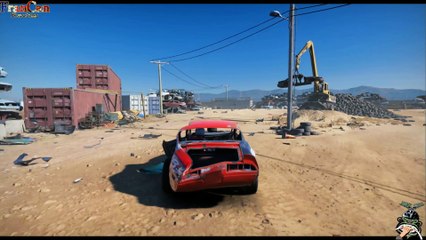 Tour de piste à Scrapyard (main route) en RoadSlayer sur Wreckfest 2