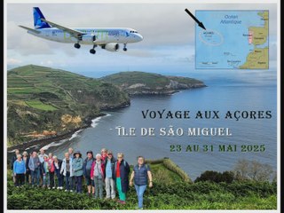 Voyage SHBL dans les jardins des Acores fin mai 2025 montage video de Michèle