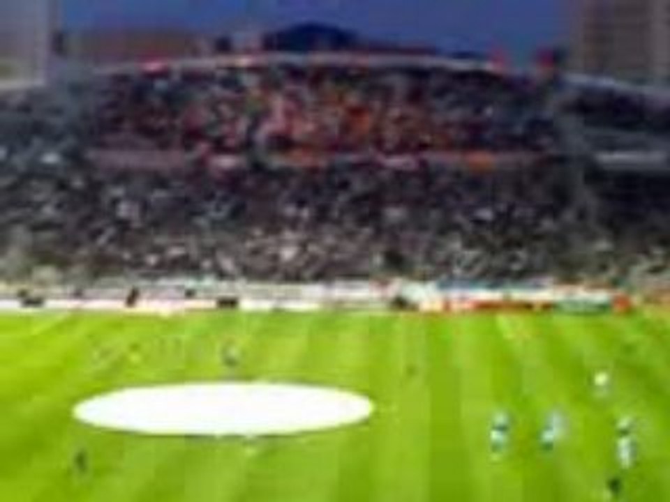 om lyon coté supporters