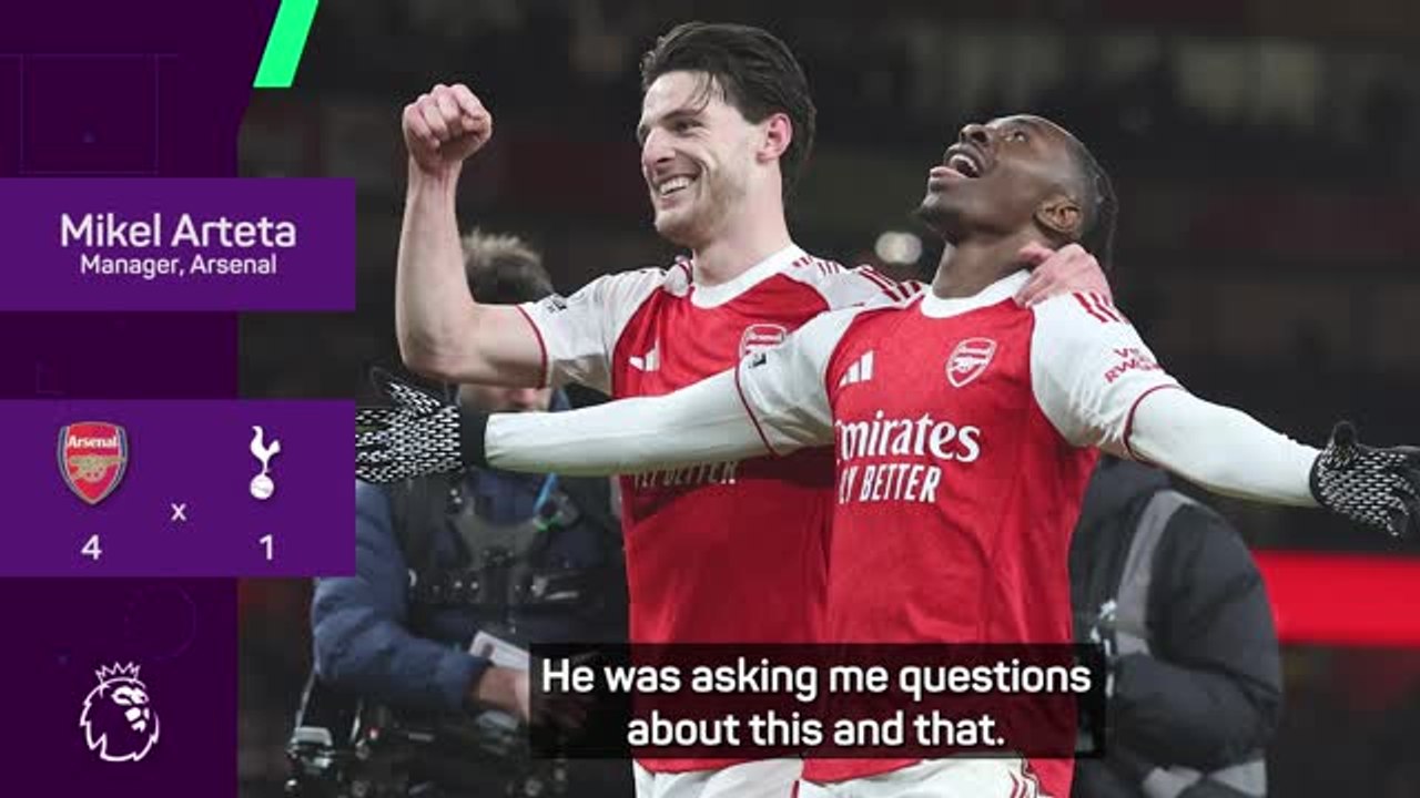 'Things happen for a reason' - Arteta not surprised with Eze's NLD hat-trick