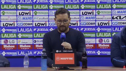 Bordalás, rueda de prensa completa tras el Getafe - Atleti
