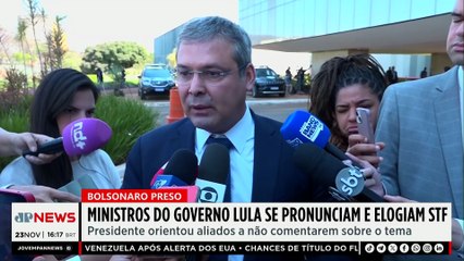 Ministros do governo Lula se pronunciam sobre prisão de Jair Bolsonaro e elogiam STF