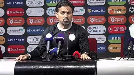 İlhan Palut: "Her şeyin iyi gittiği maç 10 dakika içinde tersine döndü"