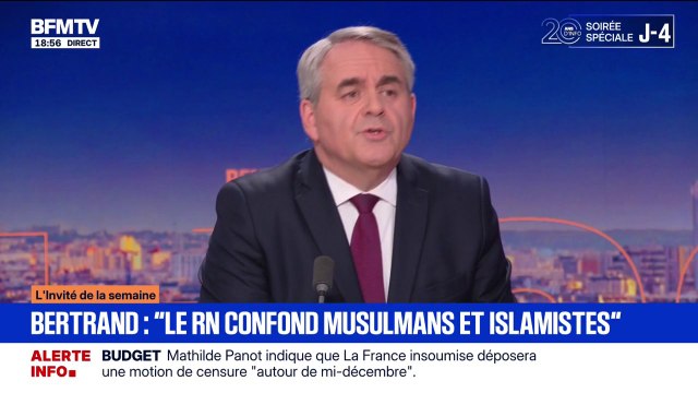 Primaire de Darmanin à Knafo : pour Xavier Bertrand (LR), Éric Zemmour est évidemment d’extrême droite