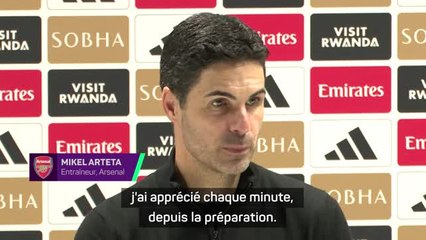 Arsenal - Arteta : "Une journée mémorable, on ne gagne pas un derby 4-1 à chaque fois”