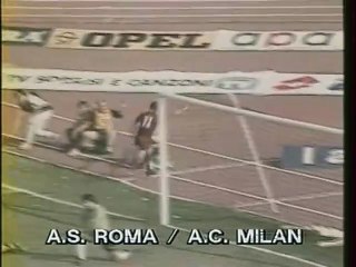 AS ROMA - AC MILAN - 1983 - SAISON 1983/1984 -