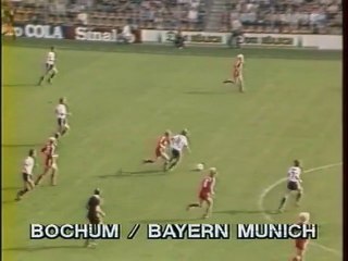 BOCHUM - BAYERN MUNICH - 1983 - SAISON 1983/1984 -