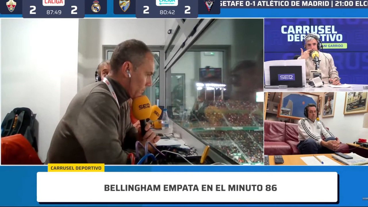 Iturralde sobre el gol de Bellingham: "era falta de Vinicius"