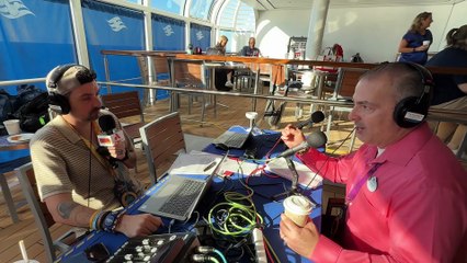 Coop chats with Pablo Ramos in sailing from Fort Lauderdale, Florida on the Disney Destiny