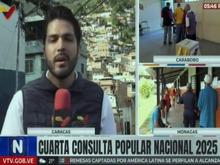 Caracas | Habitantes de La Vega continúan participando en la Cuarta Consulta Popular 2025