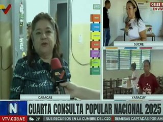 Caracas | Habitantes de San Pedro continúan ejerciendo su participación en la Consulta Popular