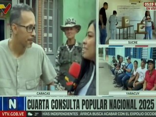 Caracas | Habitantes de El Valle continúan participando en la Cuarta Consulta Popular 2025