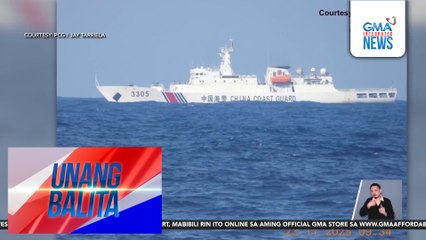 PCG – 2 barko ng China Coast Guard na namataan malapit sa Bajo de Masinloc, ni-radio challenge ng BRP Cabra | Unang Balita