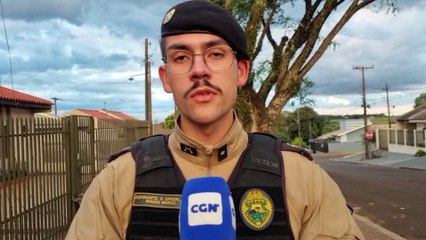 "Ele tentou frear, havia marca de frenagem na via, mas mesmo assim houve a colisão": diz PM sobre acidente fatal no 14 de Novembro